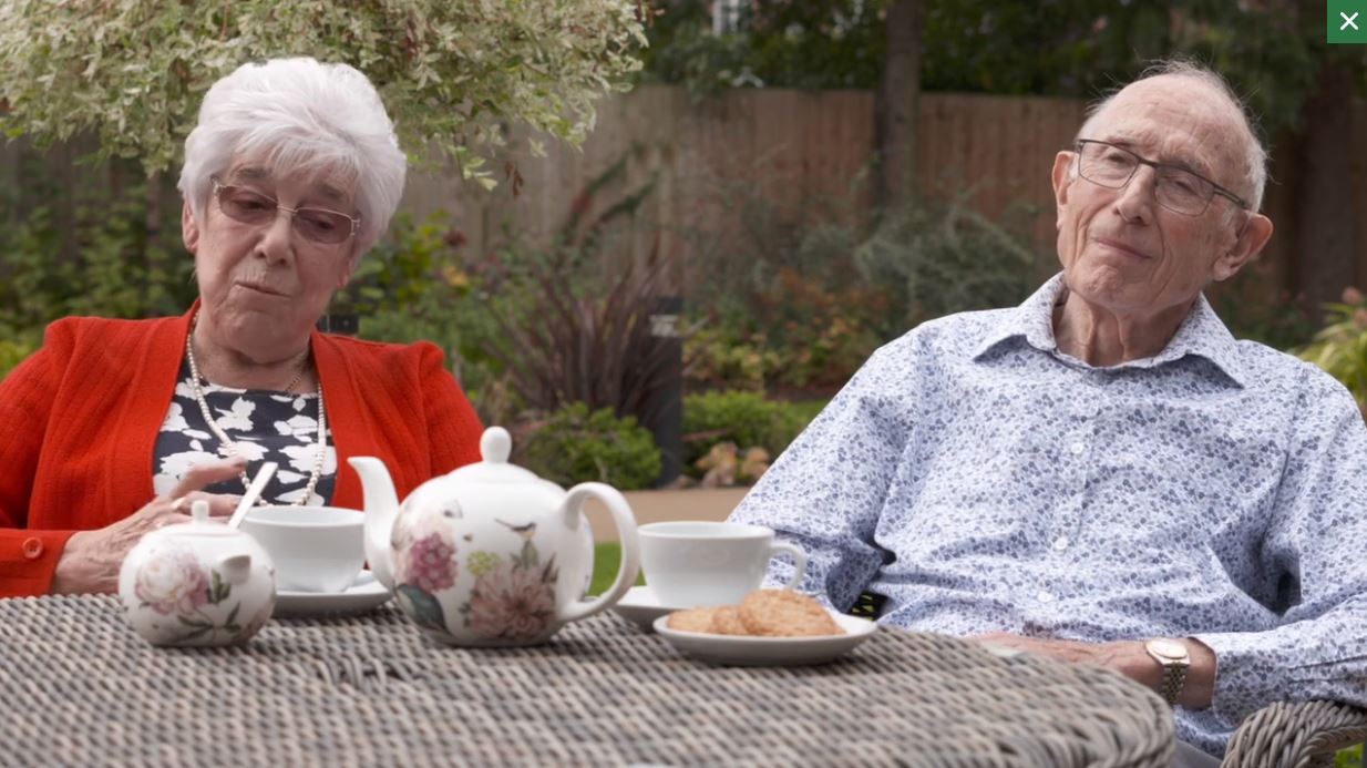 Ray James and Ruth Adshead, McCarthy Stone homeowners discuss life at Lawson Grange
